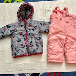 Disney Junior Mickey Toddler Jacket + Snow pants